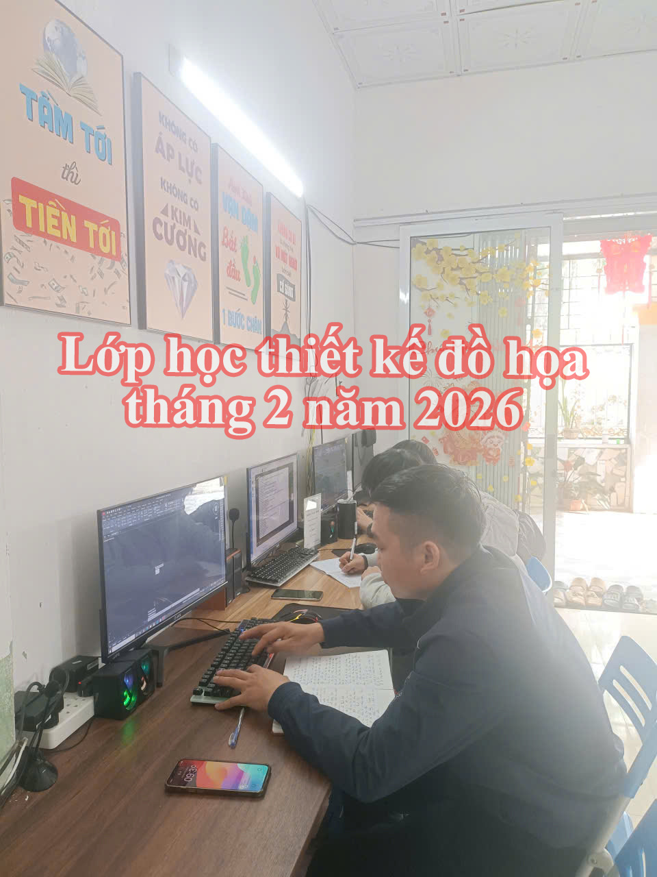 Tuyển sinh lớp học thiết kế đồ hoạ tháng 2 năm 2026