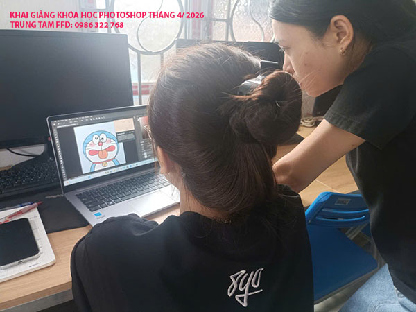 Khai giảng khóa học Photoshop tháng 4 năm 2026