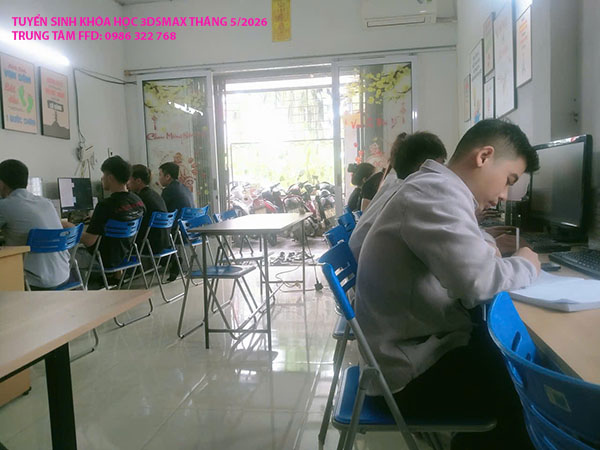Tuyển sinh khóa học 3Ds Max tháng 5 năm 2026 