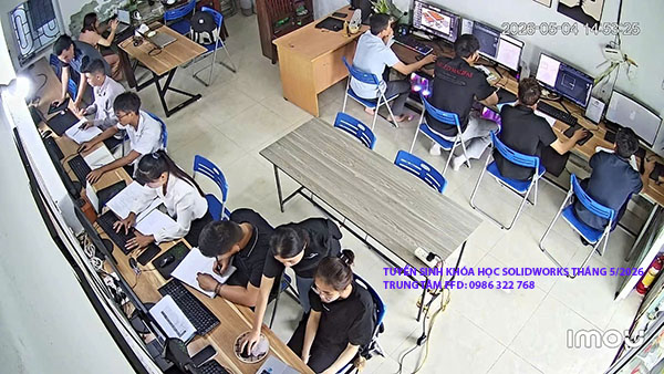 Tuyển sinh khóa học SolidWorks tháng 5 năm 2026