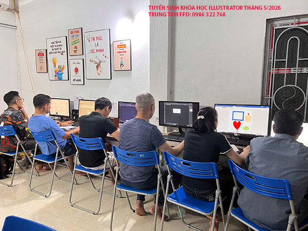 Tuyển sinh khóa học Illustrator tháng 5/2026