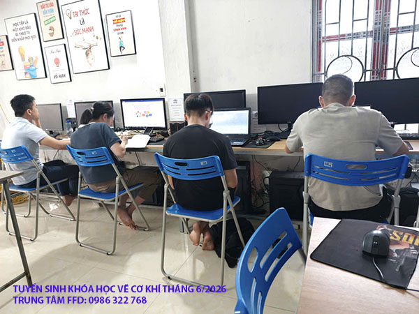 Tuyển Sinh Khóa Học Vẽ Cơ Khí Tháng 6 năm 2026 