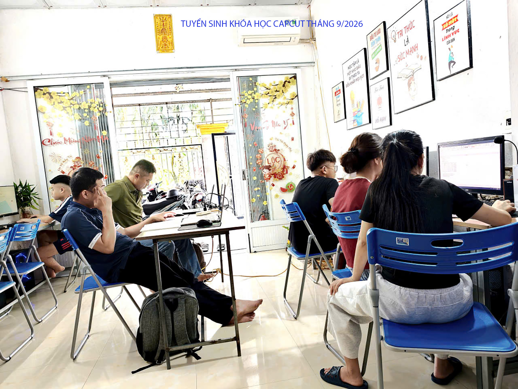 Tuyển sinh khóa học CapCut tháng 9 năm 2026.